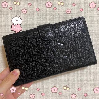 シャネル(CHANEL)の週末セール ♥ キャビアスキン ガマ口 長財布(財布)