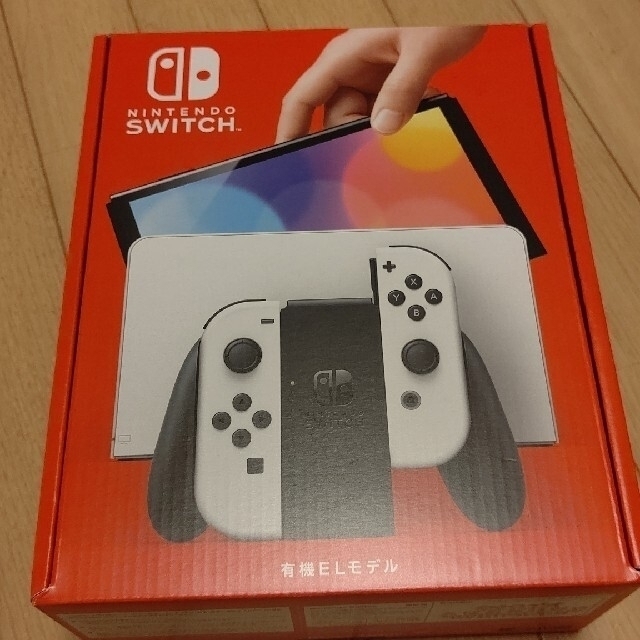 Nintendo Switch 有機EL 新品未使用 ゲオ３年保証 - ゲームソフト