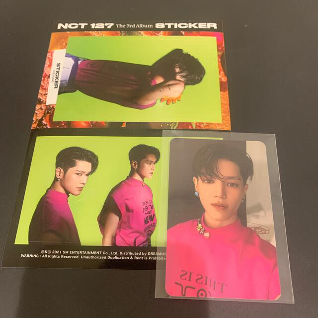 NCT127 テヨン(トレカ、シール)ドヨン(ポスカ)ヘチャン(ポスカ) エンタメ/ホビーのCD(K-POP/アジア)の商品写真