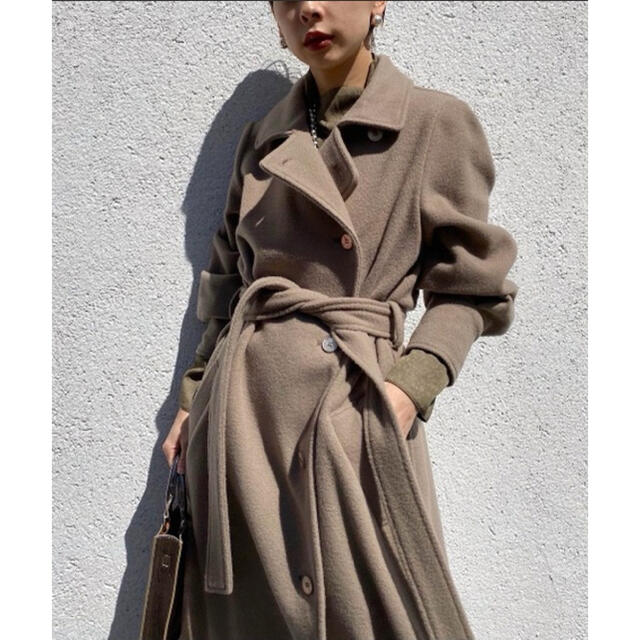 Ameri VINTAGE(アメリヴィンテージ)の【mizuho様専用】POOFY FLARE LONG COAT レディースのジャケット/アウター(ロングコート)の商品写真