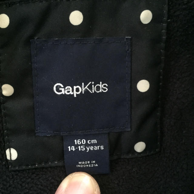 GAP Kids(ギャップキッズ)のGAP 女の子 中綿コート 160 キッズ/ベビー/マタニティのキッズ服女の子用(90cm~)(コート)の商品写真