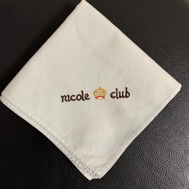 NICOLE CLUB(ニコルクラブ)のNICOLE CLUB ハンカチ レディースのファッション小物(ハンカチ)の商品写真