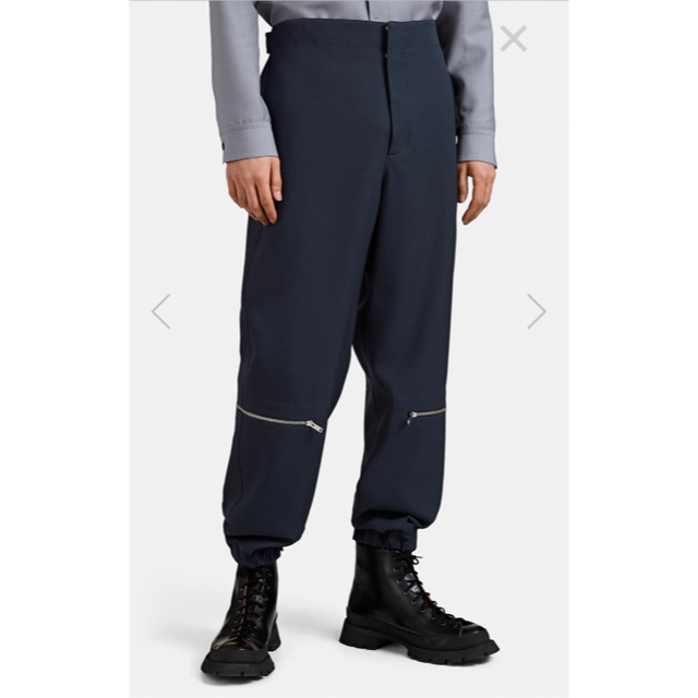 Jil Sander(ジルサンダー)の【JIL SANDER】19FW Zip-Detail Trousers メンズのパンツ(スラックス)の商品写真