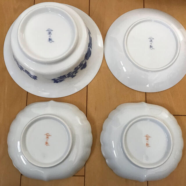 Noritake(ノリタケ)の専用です！！深川製小皿ペア インテリア/住まい/日用品のキッチン/食器(食器)の商品写真