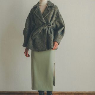 ステュディオス(STUDIOUS)の＊たおぱいぱい様専用＊CLANE MIX LOOP TWEED BOX COAT(ピーコート)