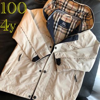 バーバリー(BURBERRY)の100センチ　バーバリー　春準備フード付き♪素敵な長袖ジャンパージャケット　(ジャケット/上着)