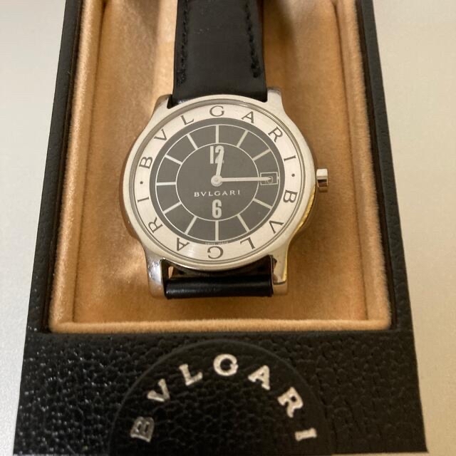 【返品送料無料】 BVLGARI - ブルガリソロテンポ　メンズ 腕時計(アナログ)