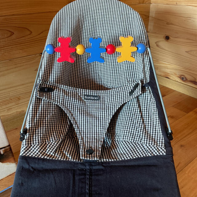 BABYBJORN(ベビービョルン)のベビービョルン　ブラック　バウンサー キッズ/ベビー/マタニティの寝具/家具(その他)の商品写真