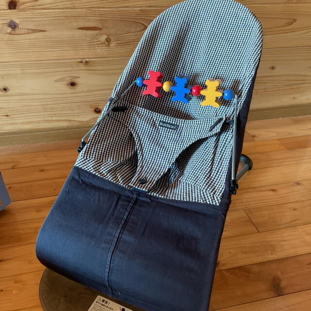 BABYBJORN(ベビービョルン)のベビービョルン　ブラック　バウンサー キッズ/ベビー/マタニティの寝具/家具(その他)の商品写真