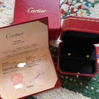 カルティエ(Cartier)の【期間限定値下げ】Cartier  カルティエ　ディアマン レジェMM ピアス(ピアス)