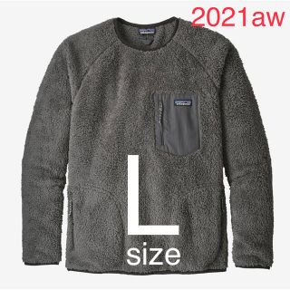 パタゴニア(patagonia)の2021年 パタゴニア　メンズ　ロスガトスクルー グレー　Lサイズ(スウェット)