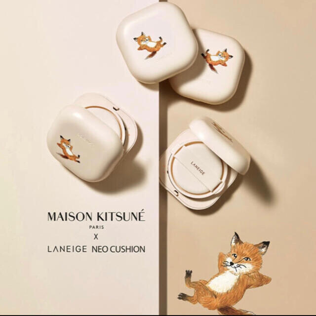 LANEIGE×MASION KITSUNE ファンデーション　ポーチセット