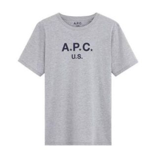 アーペーセー(A.P.C)のA.P.C. アーペーセー Tシャツ Ｍ グレー(Tシャツ/カットソー(半袖/袖なし))