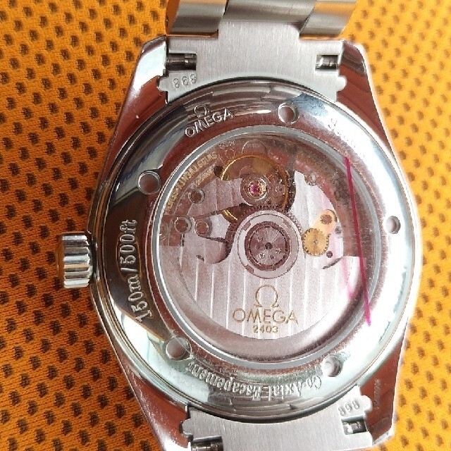 OMEGA(オメガ)のO.H済 オメガΩ レイルマスター★極美品2503.52 メンズの時計(腕時計(アナログ))の商品写真