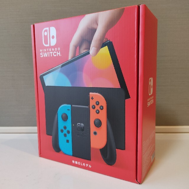 家庭用ゲーム機本体新型Nintendo Switch本体  有機ELモデル ネオンカラー