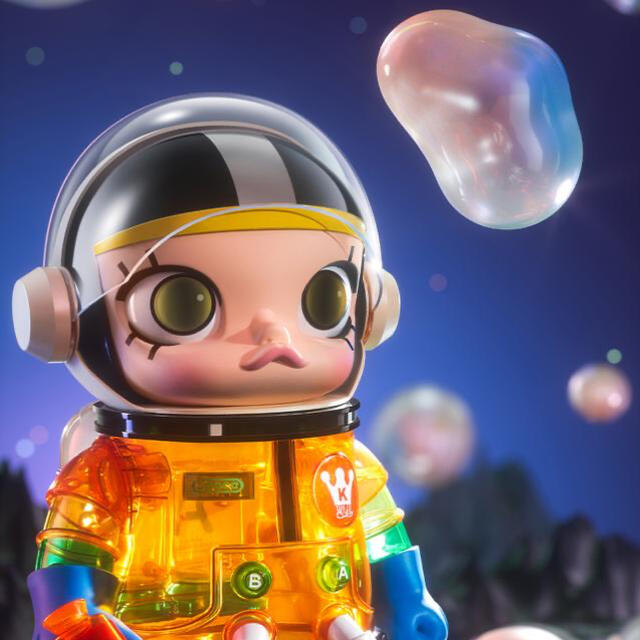 MEDICOM TOY(メディコムトイ)のSPACE MOLLY JELLY 1000% MEGA コレクション　新品 エンタメ/ホビーのフィギュア(アニメ/ゲーム)の商品写真