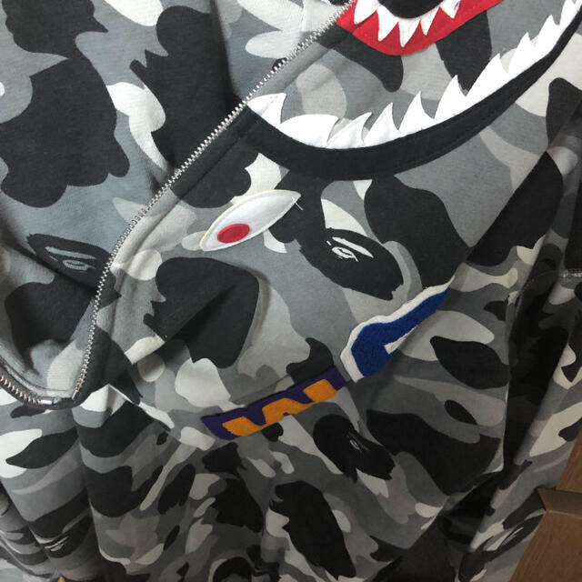 大得価得価 A BATHING APE - シャークパーカー&パンダの通販 by ゆー