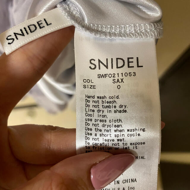 SNIDEL(スナイデル)の値下げ　スナイデル　春ワンピース💕 レディースのワンピース(ロングワンピース/マキシワンピース)の商品写真