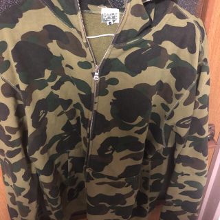 アベイシングエイプ(A BATHING APE)の初期シャークパーカー1stカモ(パーカー)