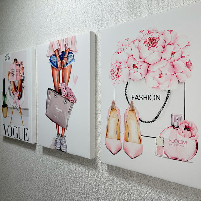 ♡木枠付き♡キャンバスアート ブランドオマージュアート Francfranc-