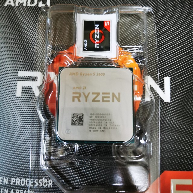 ryzen5 3600 美品　国内正規代理店購入品