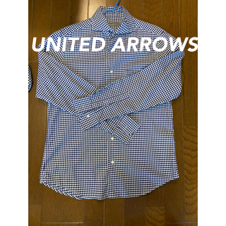 ユナイテッドアローズ(UNITED ARROWS)の【ユナイテッドアローズ】紺チェックシャツ(シャツ)