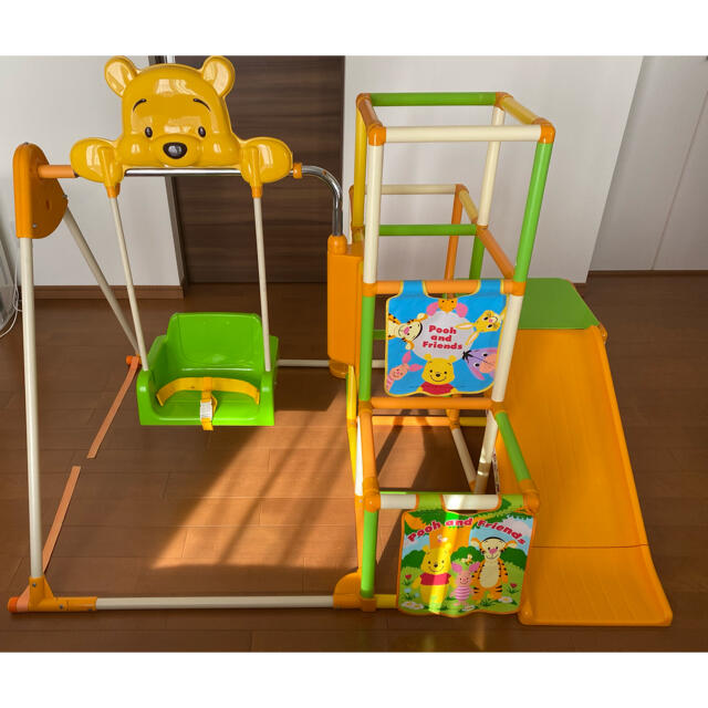 くまのプーさんおりたたみキッズパーク2プラス ジャンルジム - 知育玩具 くまのプーさんおりたたみキッズパーク2プラス ジャンルジム - 知育玩具