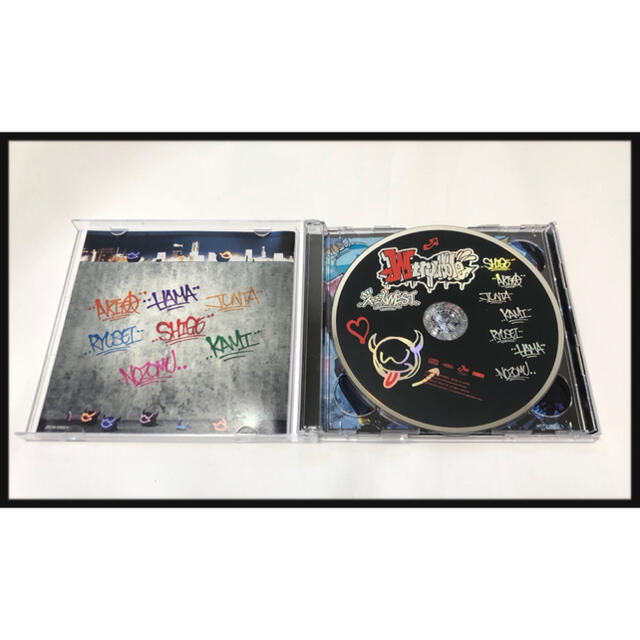 ジャニーズWEST(ジャニーズウエスト)のW trouble wtrouble 初回A CD DVD ジャニーズwest エンタメ/ホビーのCD(ポップス/ロック(邦楽))の商品写真