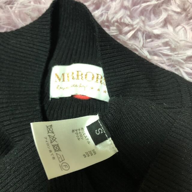 ミラーナイン mirror9 ニットワンピ　XOXO knit onepiece 2