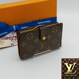 ヴィトン(LOUIS VUITTON) がま口 財布(レディース)（ホワイト/白色系