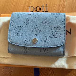 ルイヴィトン(LOUIS VUITTON)のM.Kさま専用☆ルイヴィトン マヒナ イリスコンパクト 折財布 新品 未使用(財布)