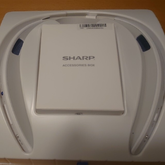SHARP(シャープ)のシャープ サウンドパートナー AN-SS２ 白 スマホ/家電/カメラのオーディオ機器(その他)の商品写真