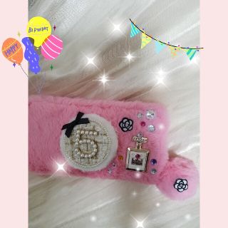 ふわもこPerfumeカメリアデコ長財布(財布)