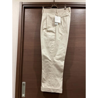 NEAT Cotton Satin Standard Ivory 21AW(スラックス)