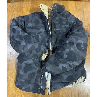 アベイシングエイプ(A BATHING APE)のBAPE リバーシブルダウン(ダウンジャケット)