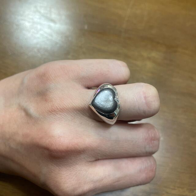 シルバーシーンオブシディアン。レインボームーンストーンピンキー