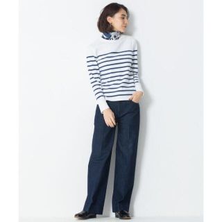 ニジュウサンク(23区)の【中村アンさん着用】23区 DENIM ワイドストレートデニムパンツ 38 秋(デニム/ジーンズ)