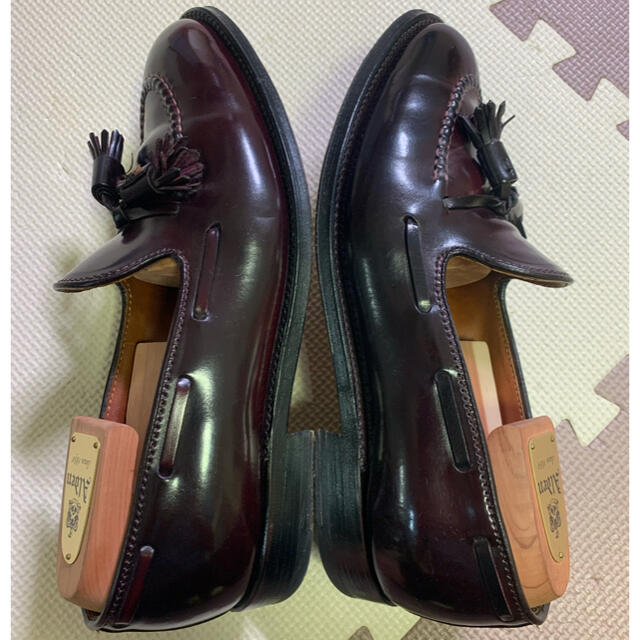 Alden(オールデン)の最終値下！【美品】ALDEN オールデン　タッセルローファー　バーガンディ メンズの靴/シューズ(ドレス/ビジネス)の商品写真