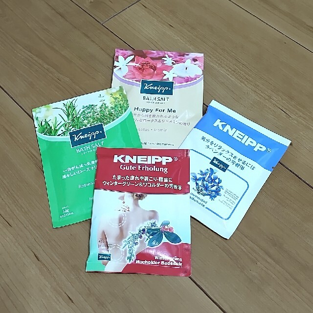 Kneipp(クナイプ)の★クナイプバスソルト★４袋 コスメ/美容のボディケア(入浴剤/バスソルト)の商品写真