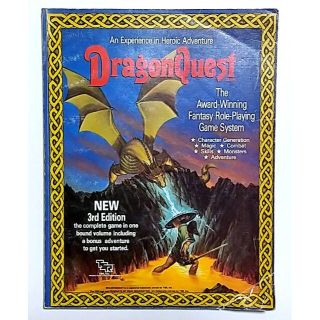 【TRPG】DRAGON QUEST　ルールブック(洋書)