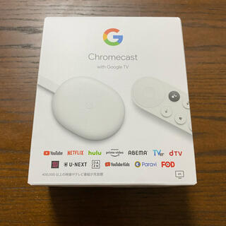 グーグル(Google)のchromecast with Google TV 中古品(その他)