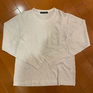 アクネ(ACNE)のACNE アクネ　ロンTシャツ ホワイト　長袖(Tシャツ(長袖/七分))