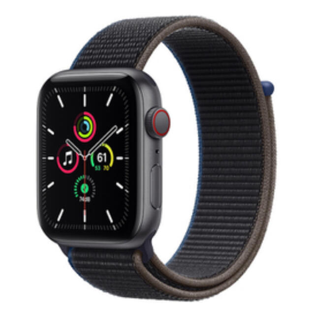 アップルウォッチ Apple Watch SE 44mmスペースグレイ GPS