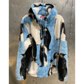 supreme penguin fleece Mサイズメンズ - ブルゾン