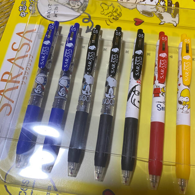 ☆限定☆ZABRA SARASA スヌーピー サラサクリップ 10本セット