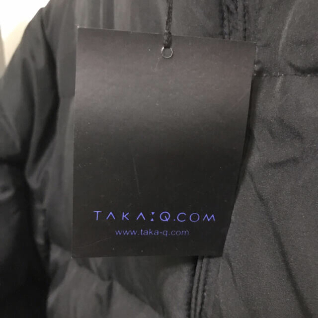 TAKA-Q(タカキュー)のTAKA-Q タカキュー　ダウンジャケット　黒 メンズのジャケット/アウター(ダウンジャケット)の商品写真