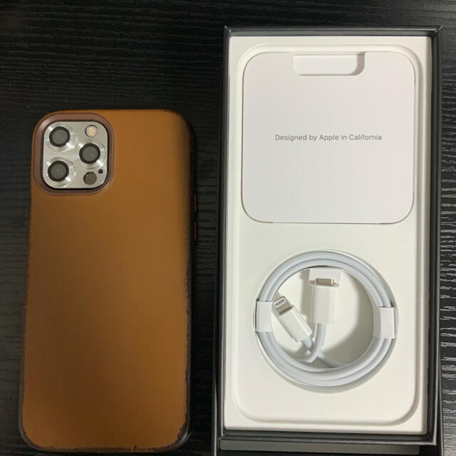 【美品】au iPhone12Promax 256 グラファイト