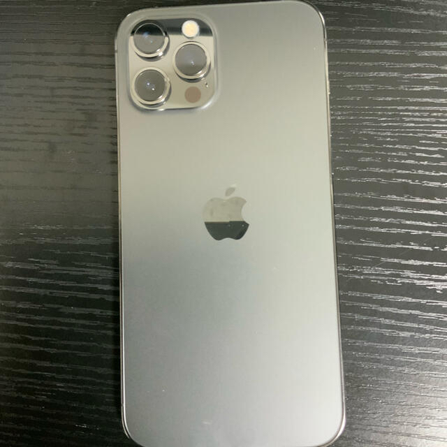 【美品】au iPhone12Promax 256 グラファイト