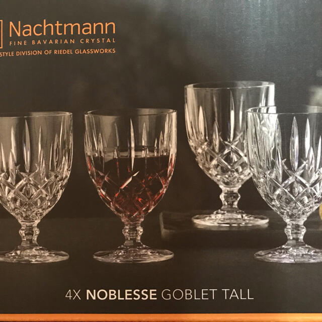 Nachtmann(ナハトマン)のナハトマン  ノブレス ゴブレッド トール グラス (4個入) インテリア/住まい/日用品のキッチン/食器(グラス/カップ)の商品写真