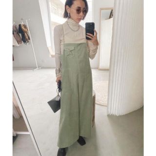 アメリヴィンテージ(Ameri VINTAGE)のAmeri vintage CORDUROY STITCH SALOPETTE(サロペット/オーバーオール)